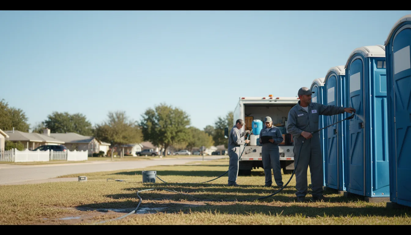 Long-Term Portable Toilet Rental in Mount Gilead, OH near me